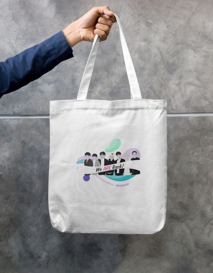BTS We are Back ! Tote Bag Zipper – My Store